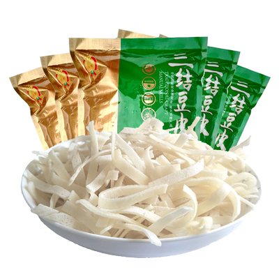 应城三结豆皮农家手工豆丝绿豆味