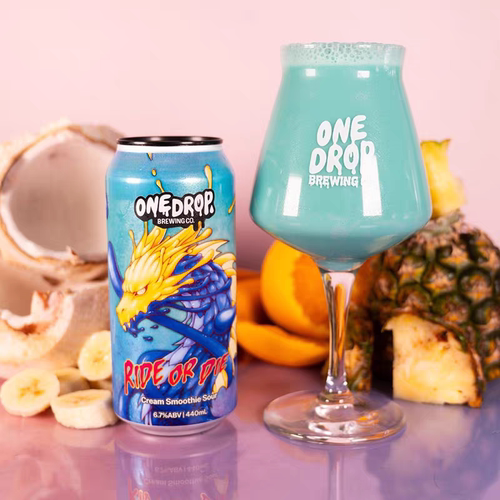 一滴果泥果味啤酒酸艾尔440ml罐