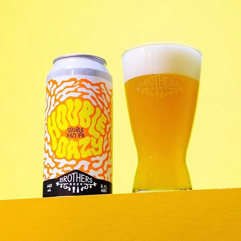 组合】新西兰奇异兄弟精酿啤酒浑浊IPA浓郁加倍酒花摇滚440ml/听