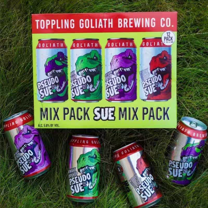 航玖汇击倒巨人暴龙苏瑞瓦卡尼尔森苏维暴龙组合精酿啤酒355ml