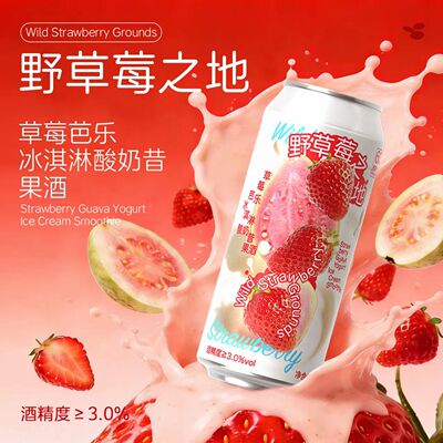 制乐厂果泥古斯酸艾尔冰奶啤酒