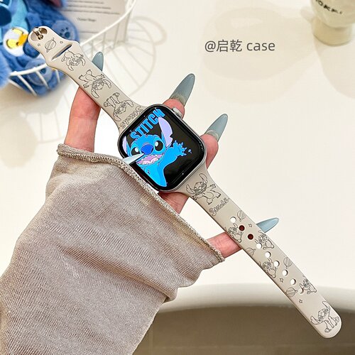 适用苹果手表表带硅胶