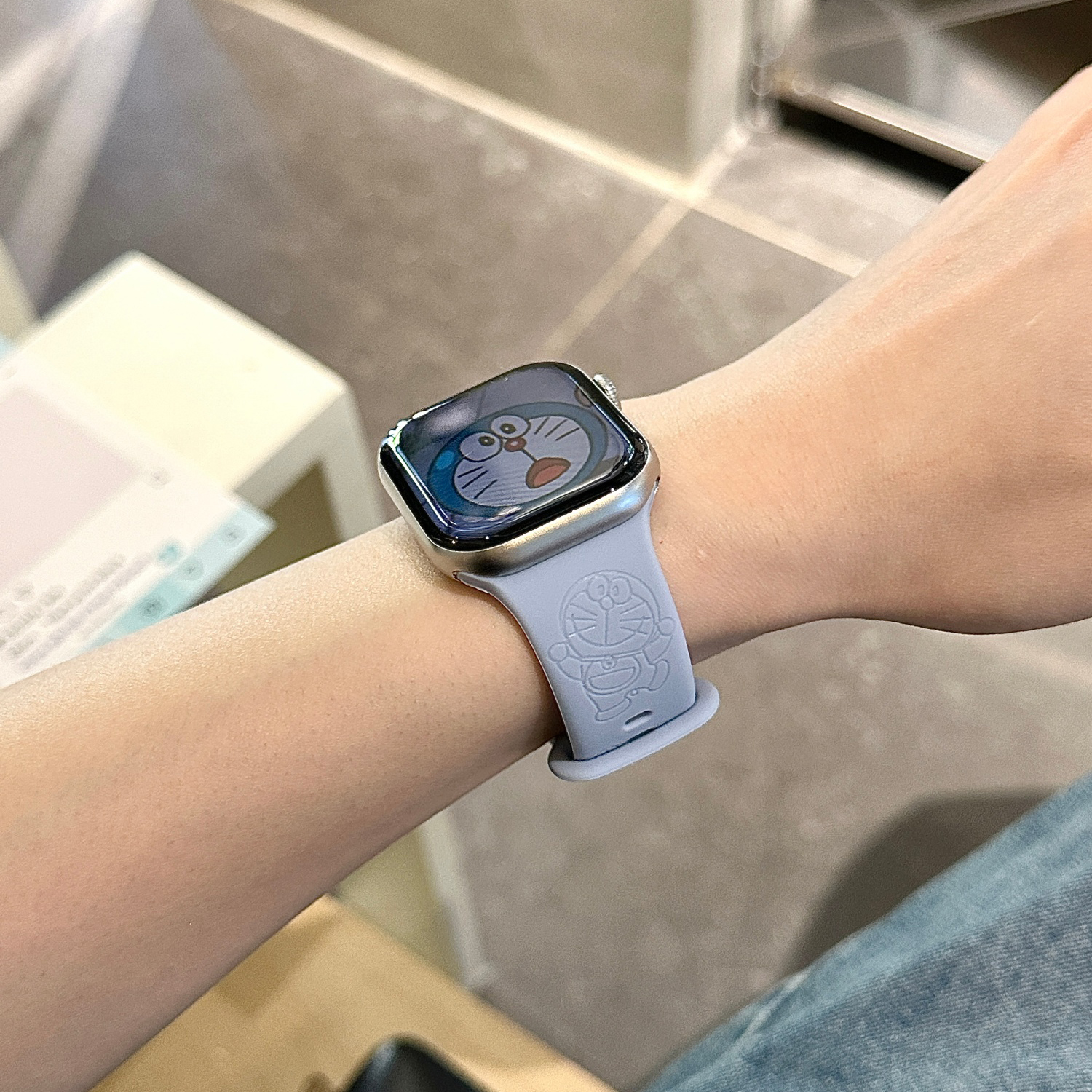 适用苹果手表表带硅胶