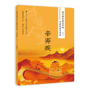 中国绝美古诗词-辛弃疾 姜浩 湖北美术出版社 艺术 书法/篆刻 字帖 新华正版书籍