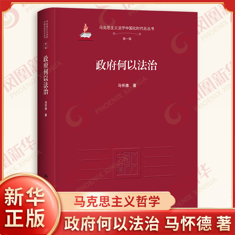 政府何以法治 马怀德 著 马克思主义法学中国化时代化丛书D一辑 法治建设理论 马克思主义哲学 中国人民大学出版社 新华书店正版书
