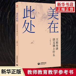 王崧舟讲语文课上什么 凤凰新华书店正版 教育理论类语文教师教育教学研究经验案例分享参考指导书 社 正货 上海教育出版 美在此处