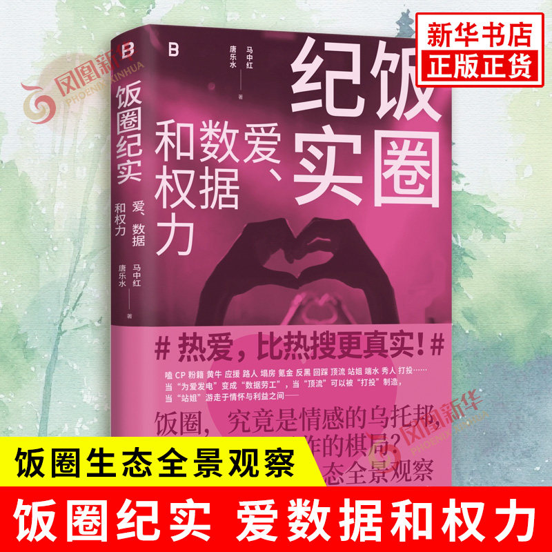 饭圈纪实 爱数据和权力 马中红 唐乐水 著 饭圈生态全景观察 饭圈纪实作品 还原真实完整的饭圈生态 华龄出版社 新华书店正版书籍图片