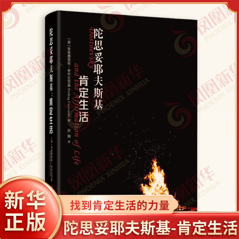 陀思妥耶夫斯基 肯定生活 美 普里德里格 奇乔瓦茨基 著 清醒的现实主义和顽强的乐观主义 爱生活甚于爱生活的意义 新华书店正版书
