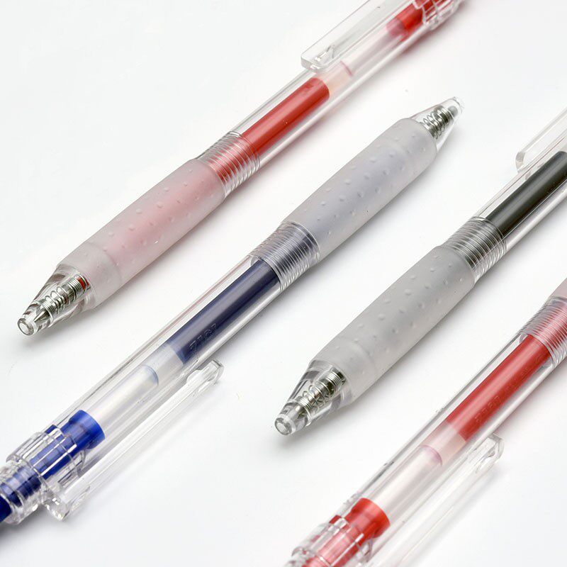 KACO 凯宝中性笔笔学生用笔文具0.5mm/0.38mm笔芯刷题笔按动笔考试可用黑蓝红