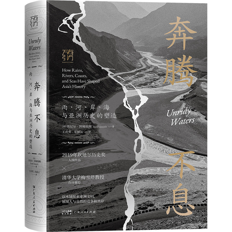 奔腾不息-雨.河.岸.海与亚洲历史的塑造(印)苏尼尔.阿姆瑞斯世界通史广东人民出版社新华书店正版