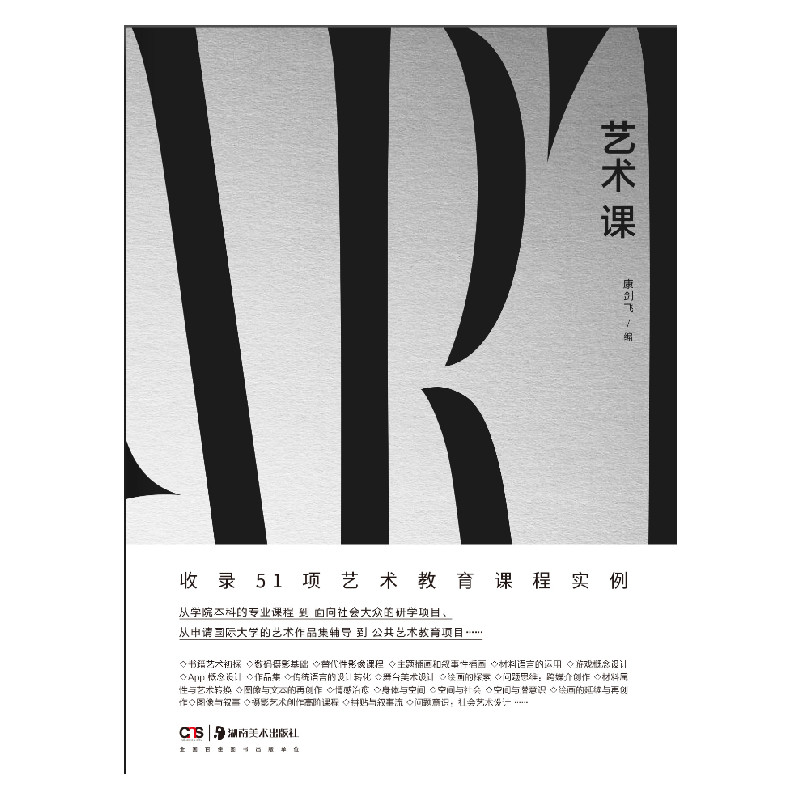艺术课康剑飞艺术理论（新）湖南美术出版社新华书店正版