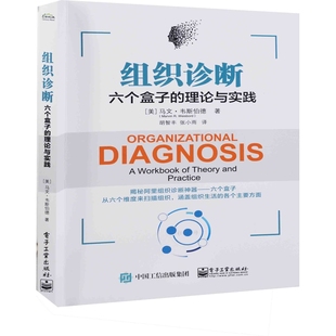 马文·韦斯伯德著 胡智丰 张小雨译管理学理论 组织诊断：六个盒子 社新华书店正版 美 MBA电子工业出版 理论与实践