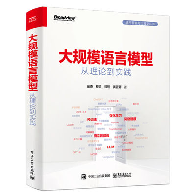 大规模语言模型-从理论到实践 张奇 扩展应用评估方法 大语言模型数据构建 电子工业出版社 新华正版书籍