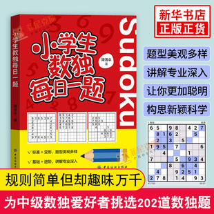 益智游戏书 儿童数D技巧初级从入门一二年级 幼儿园数D启蒙趣味数D游戏4宫格 数D游戏思维训练 数D九宫格 小学生D数每日一题