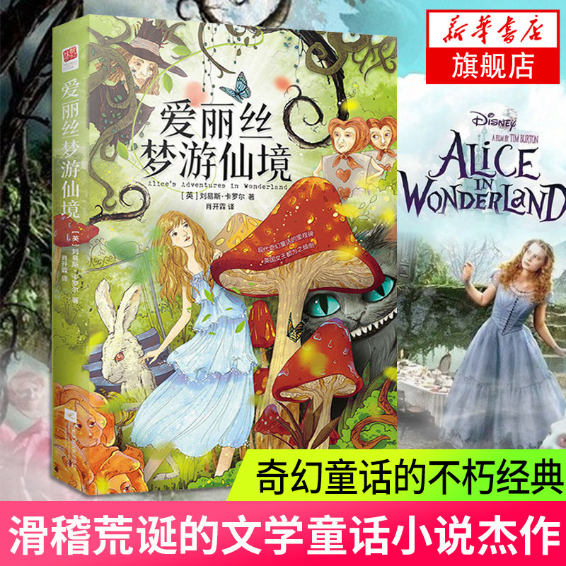 精装正版 爱丽丝梦游仙境 爱丽丝漫游奇境记 中文外国儿童文学成人版