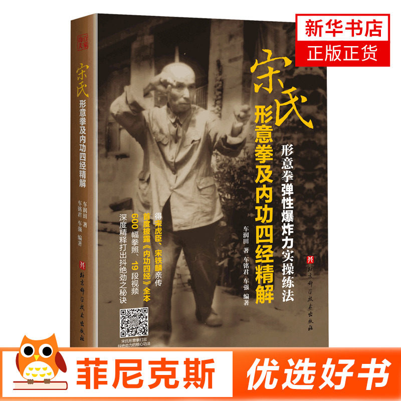 宋氏形意拳及内功四经精解 武功秘籍 武术真经战术实战 体育运动武术健身格斗 武术书籍 散打气功书 形意拳拳意 内功心法书籍 正版