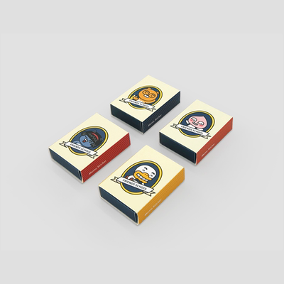 韩国ins火柴盒卡通少女便利贴