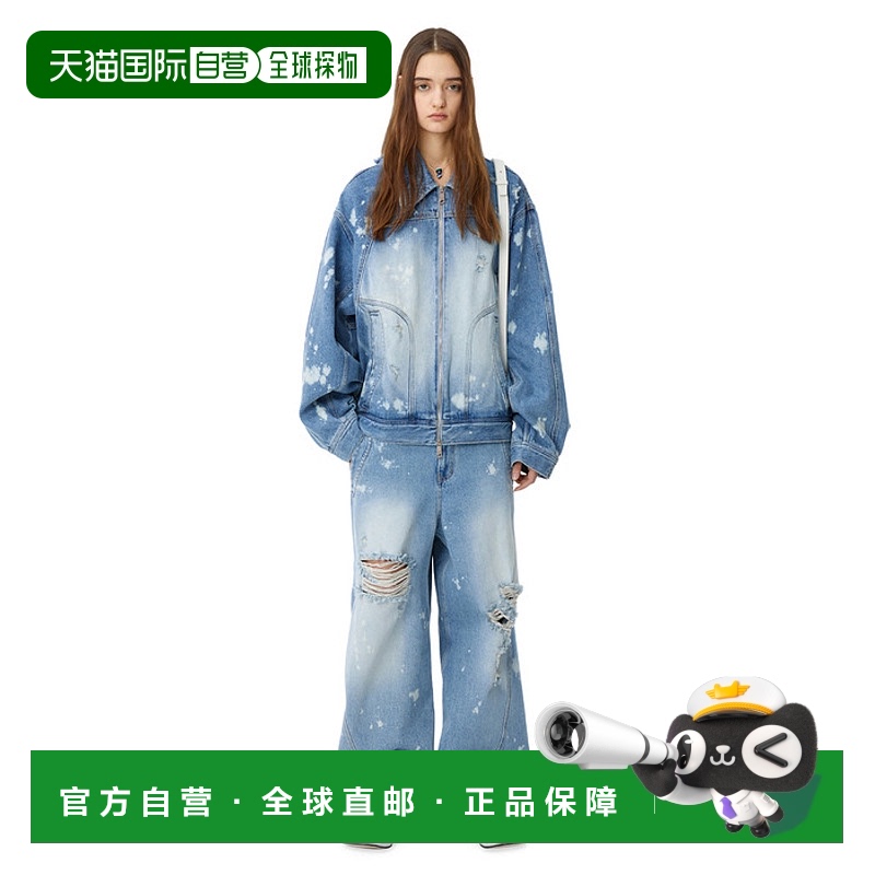 韩国直邮ADER ERROR 公用运动茄克/外套Elling jacket Blue 30572