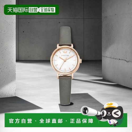 韩国直邮J.ESTINA 新款iu同款精致皮革手表