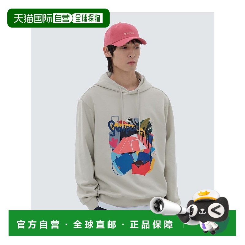 1h可退 韩国直邮snowpeak 通用 T恤 时尚百搭设计感舒适通勤潮流