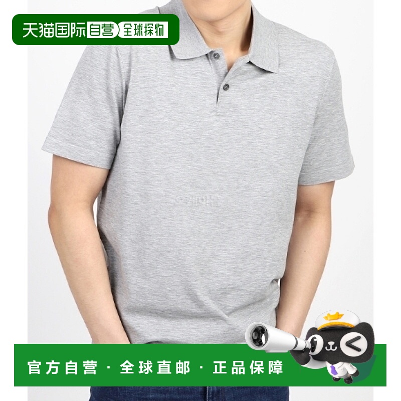 韩国直邮Theory Goris 浅色Bilen珠地布短袖Polo衫