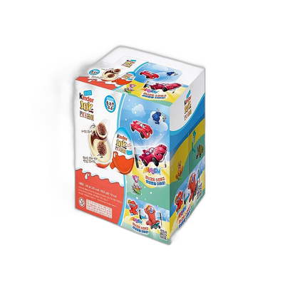 韩国直邮Kinder Joy健达奇趣蛋12颗*2盒装牛奶可可酱糖果赠玩具