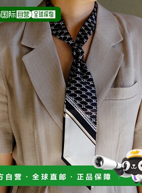 韩国直邮HAZZYS WOMEN ACC 女士丝巾  HISC4E612BK 高级感 正品