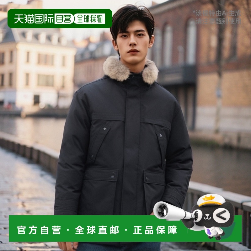 韩国直邮NOBIS 羽绒服YATESYNAVYFW22男士高端流行休闲时尚正品