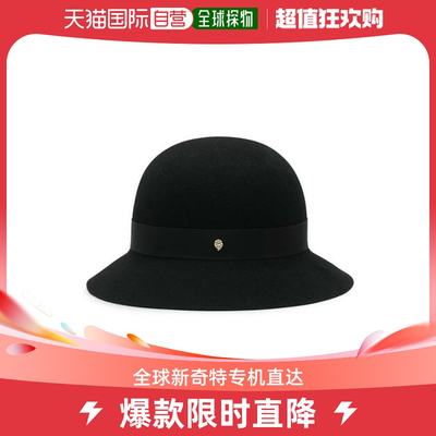 韩国直邮[HELLENCAMINSKI] ETA 羊毛 帽子 黑色 HAT51532