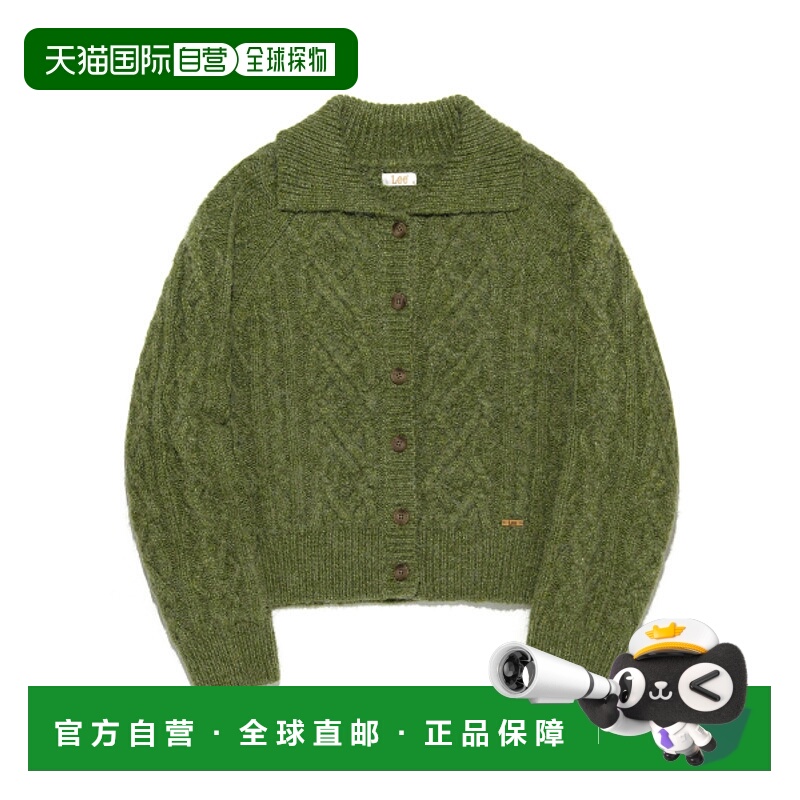 韩国直邮LEE正品美式复古新品女款针织衫LE2503CD66GN