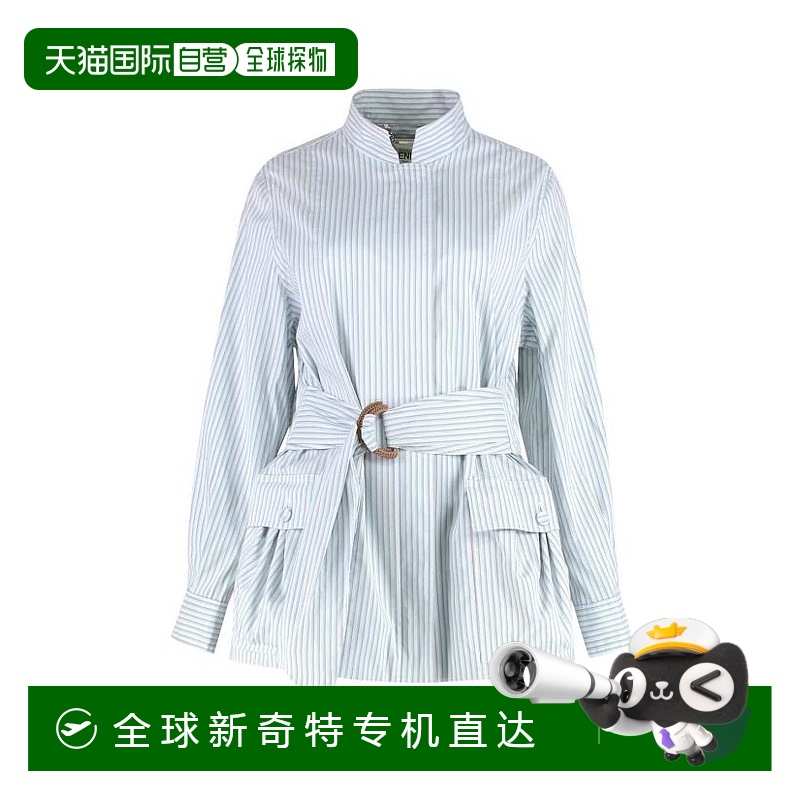 韩国直邮FENDI25SS夹克女FJ7621AQ3L F1SA1 Light Blue