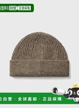 韩国直邮ANDERSEN-ANDERSEN 公用帽子SHORT BEANIE-Taupe针织帽