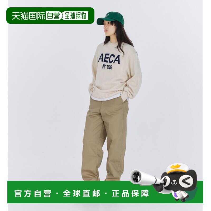 韩国直邮AECA WHITE 公用男针织AWCMFWBDKNISO002G3WB羊毛针织衫