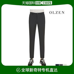 长裤 水蓝色 CLUB 韩国直邮OLZEN ZPB2PP1 弹性 OLZEN 棉裤