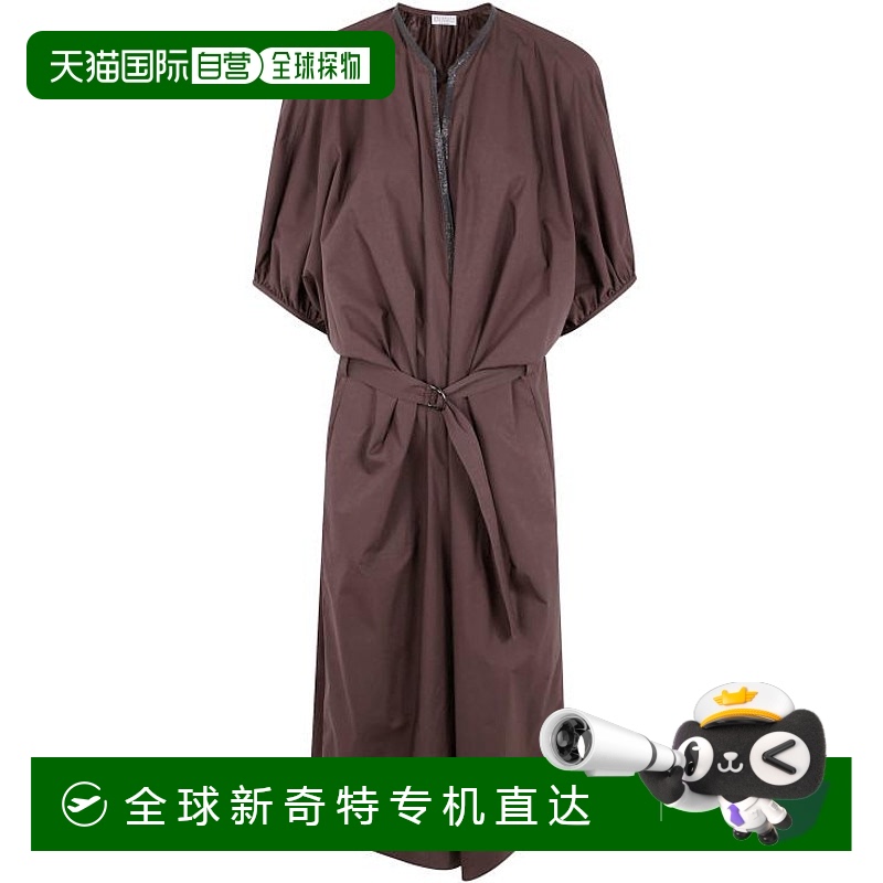 韩国直邮BRUNELLO CUCINELLI25SS中长连衣裙女M0H93AHB81C8705 CH