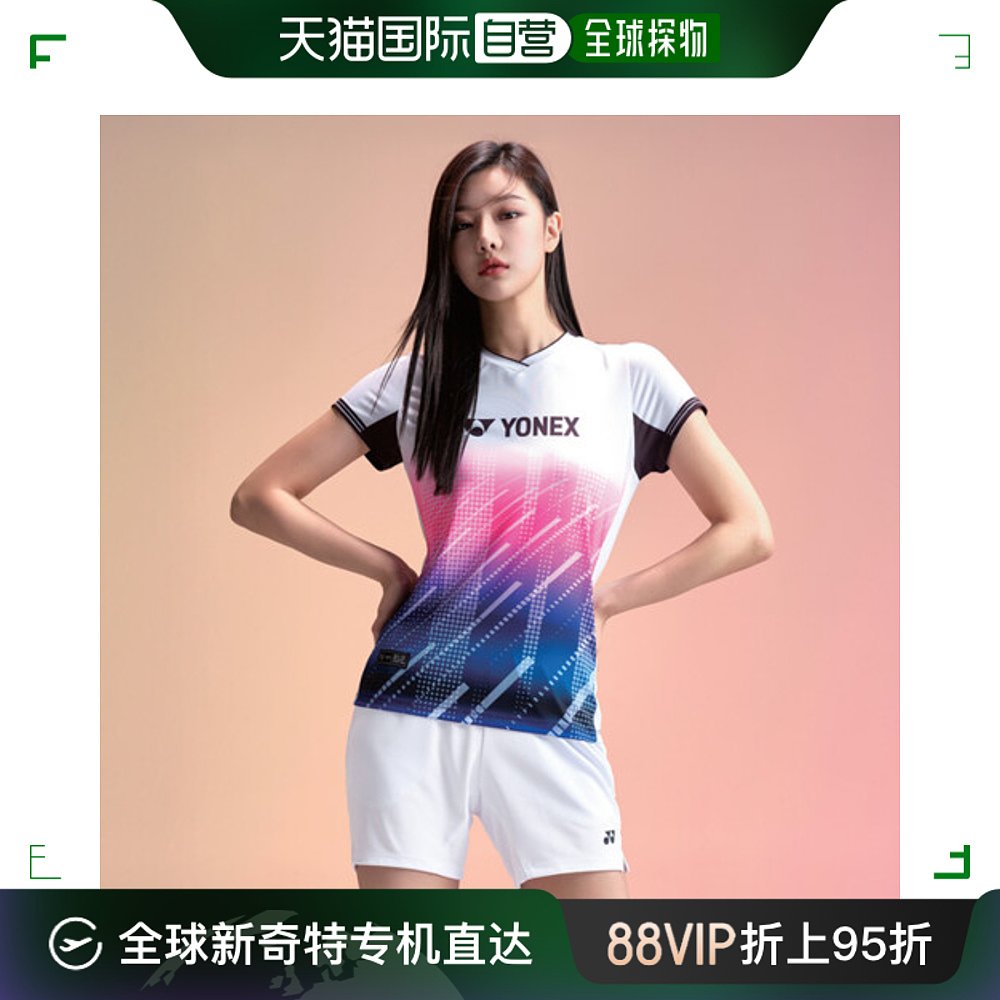 韩国直邮[YONEX]女士短袖 T恤短裤包装 241TS016F 241PH002F