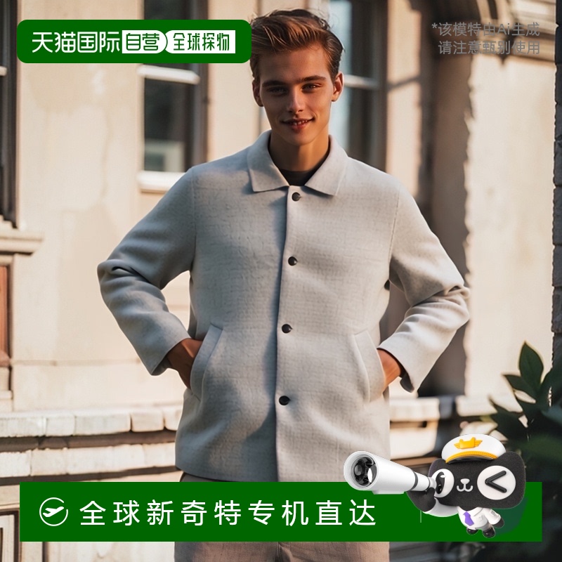 韩国直邮lacoste 通用 大衣拉科斯特外套长款潮流穿搭 高级感正品