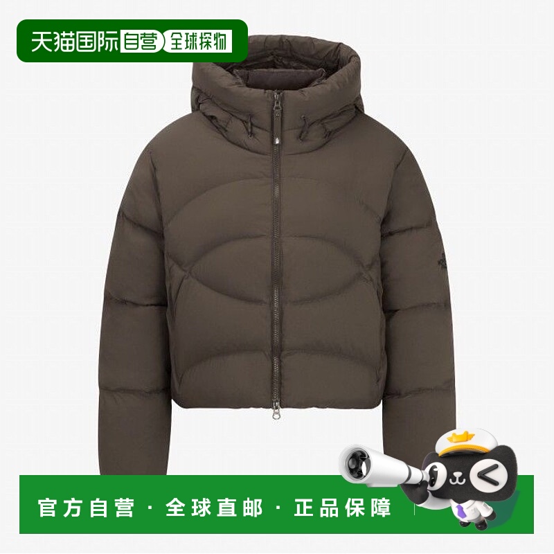 韩国直邮北面THE NORTH FACE Logo拉链长袖羽绒服 女款