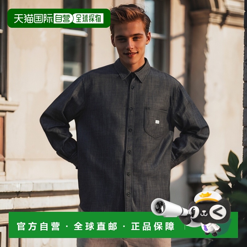 韩国直邮LEE休闲日常舒适时尚韩系通勤新款衬衫LE2401SH03BK