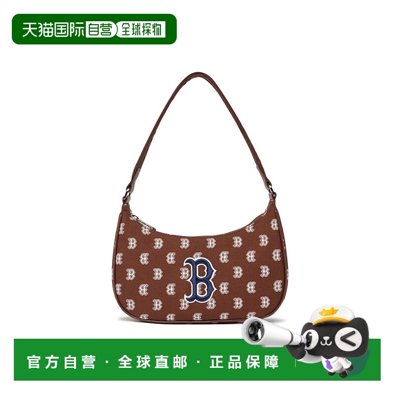 韩国直邮MLB男女同款单肩包3ABQS102N-43BRD斜挎包手提包