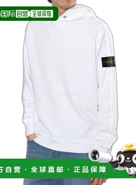 韩国直邮STONE ISLAND 65860 经旧处理抓绒连帽运动衫拉链卫衣