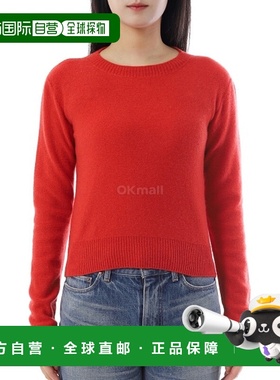 韩国直邮Baserange 梅洛格拉诺红色分层毛衣 (PUTS-RC-AU25) 圆领