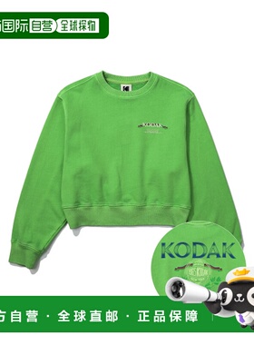 韩国直邮KODAK正品新款美式校园时尚运动女款卫衣K4122LFS16GRN