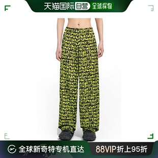 男UE64PA240BY 韩国直邮VETEMENTS24SS短裤 BLACK YELLOW