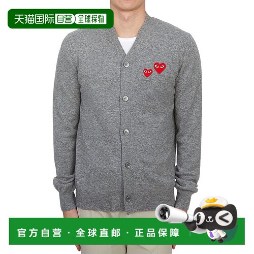 1h可退 韩国直邮comme des garcons 男士 针织衫开衫
