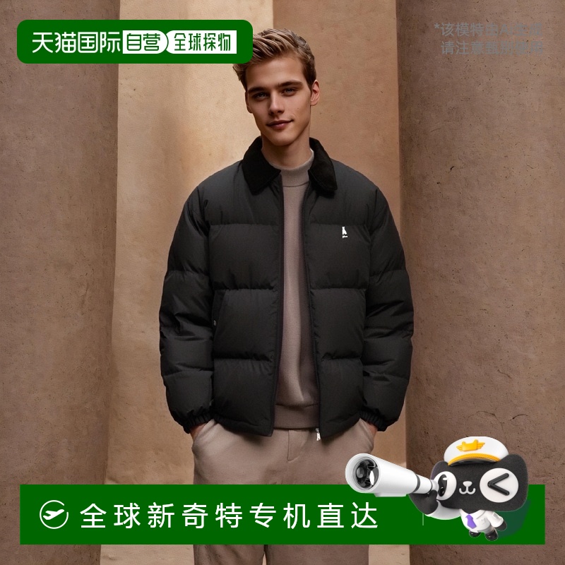 韩国直邮YALE WARM UP+ SHORT PUFFER (PADDING) BLACK夹克YC6JP1