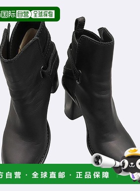 韩国直邮Acne Studios Smiths Market Akne 银色搭扣踝靴 K0227AC