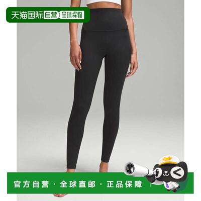 韩国直邮lululemon Align SHR 长裤 28 - 黑色新款运动裤休闲裤