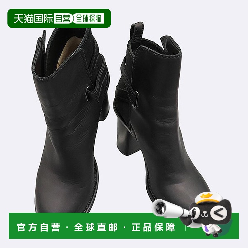 韩国直邮Acne Studios Smiths Market Akne 银色搭扣踝靴 K0227AC