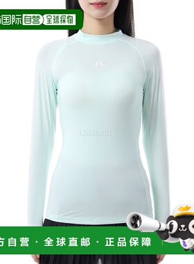 韩国直邮J.LINDEBERG Lorena 上衣 LS (AWJT12660-O078) 长袖 T